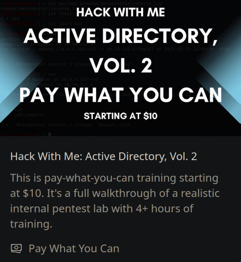 Hack With Me: AD, Vol. 1