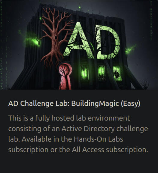Lab: BuildingMagic